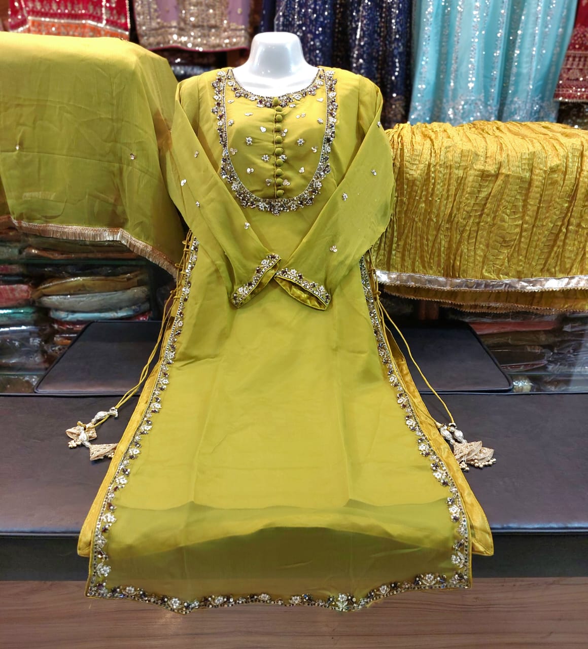 New Arrival Of Ready to wear Chiffon long shirt | 25