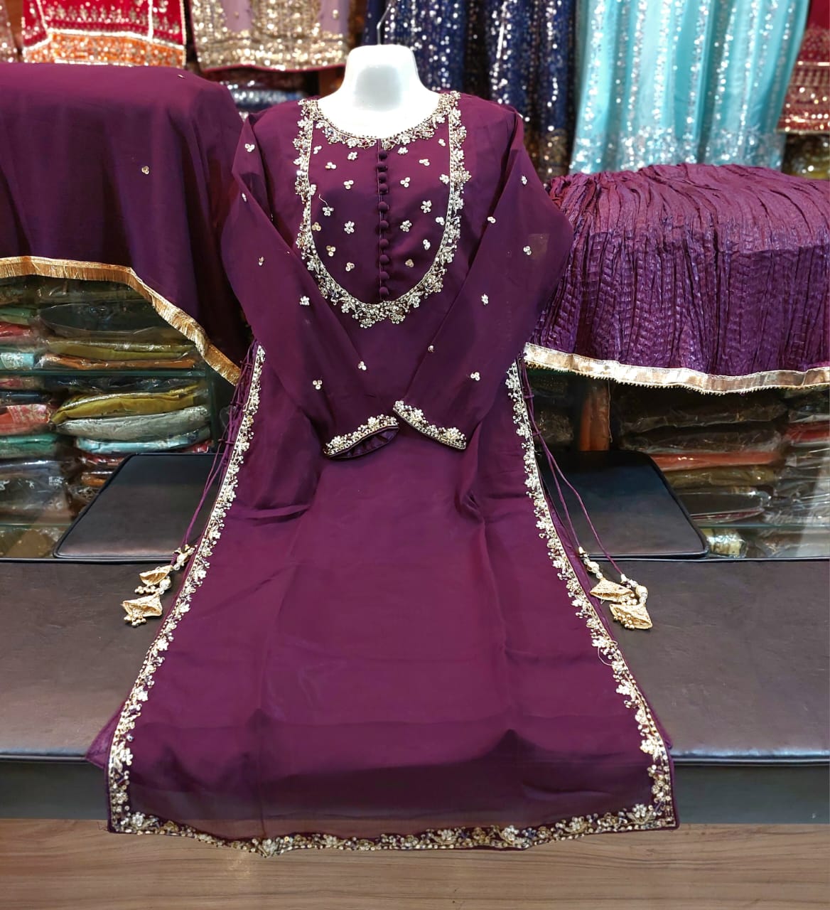 New Arrival Of Ready to wear Chiffon long shirt | 25